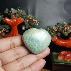 Natural Amazonite Heart (2)