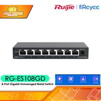 Gambar SWITCH HUB RUIJIE/REYEE RG-ES108GD 8-Port Gigabit Unmanaged Switch dari Techno Computer Bali Kota Denpasar 1 Tokopedia