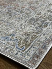 Gambar Karpet Lantai Minimalis Vintage Abstrak Modern Design Turki Indore F156CT Beige Somon - 120x170 dari Sufi Carpet Kota Administrasi Jakarta Pusat 4 Tokopedia