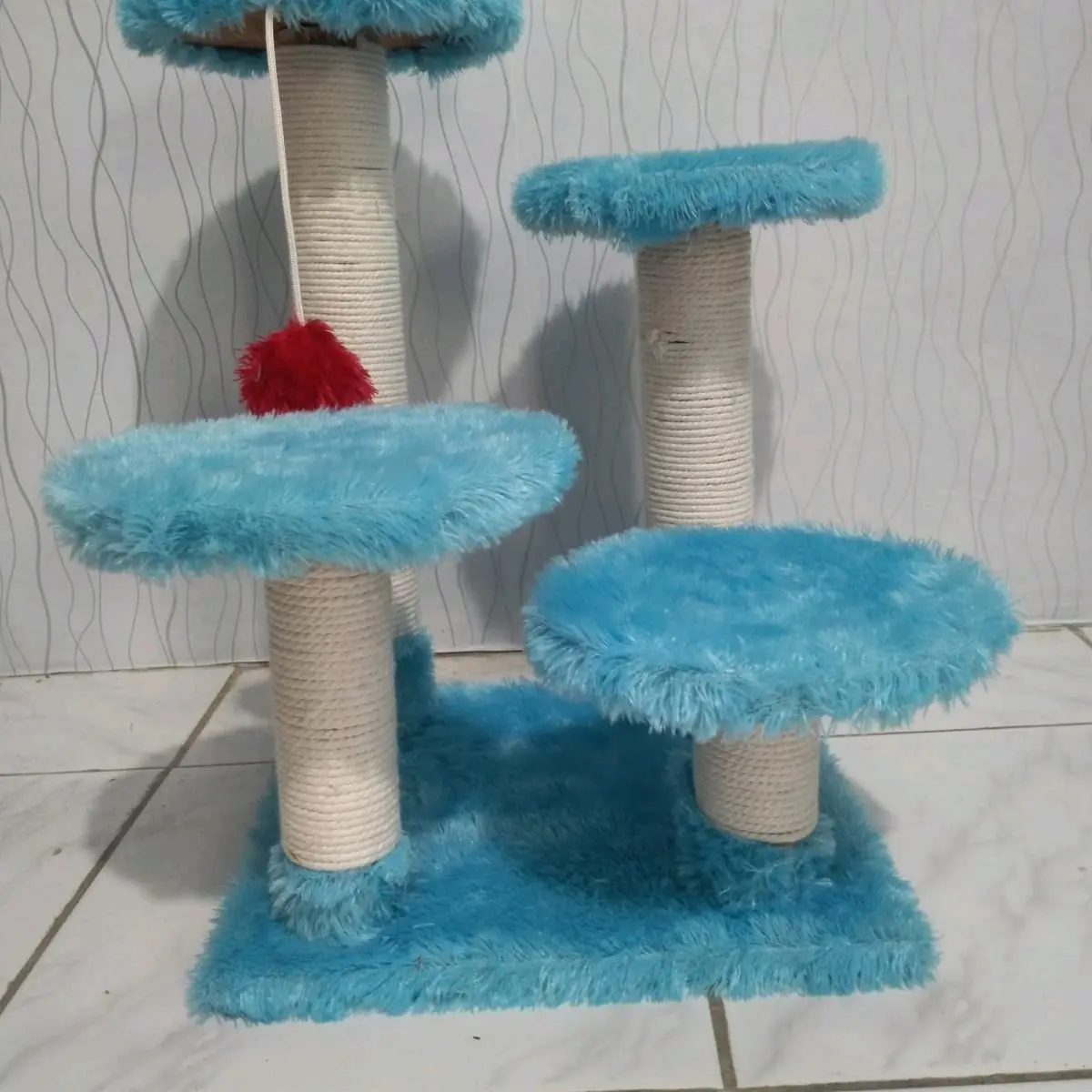CONDO KUCING - MAINAN KUCING KITTEN MELONCAT DAN MEMANJAT -CAT CONDO kasur