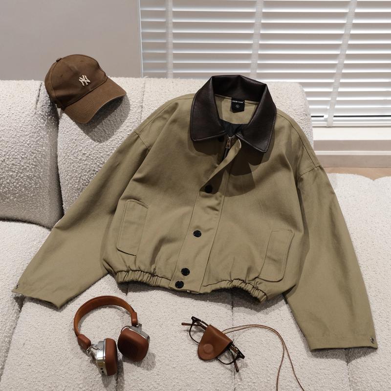 Áo khoác Canvas Blouson ODIN CLUB, áo khoác form boxy tôn dáng, chất liệu vải canvas dày dặn, chắc chắn, cổ vải da