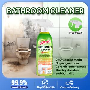 Pembersih Bilik Mandi, Yojaso, Semburan Kapasiti Besar 500g, Dekontaminasi Kuat, Pensterilan 99.9%, Penyingkiran Bau, Sesuai untuk Tandas dan Kaca, Pelbagai fungsi, Pembersih Wangian, Bekalan Pembersihan Isi Rumah