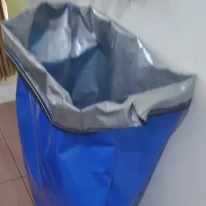 karung kurir bahan terpal A5  jaitan rapi. enovasi (resleting) serbaguna dengan berbagai macam