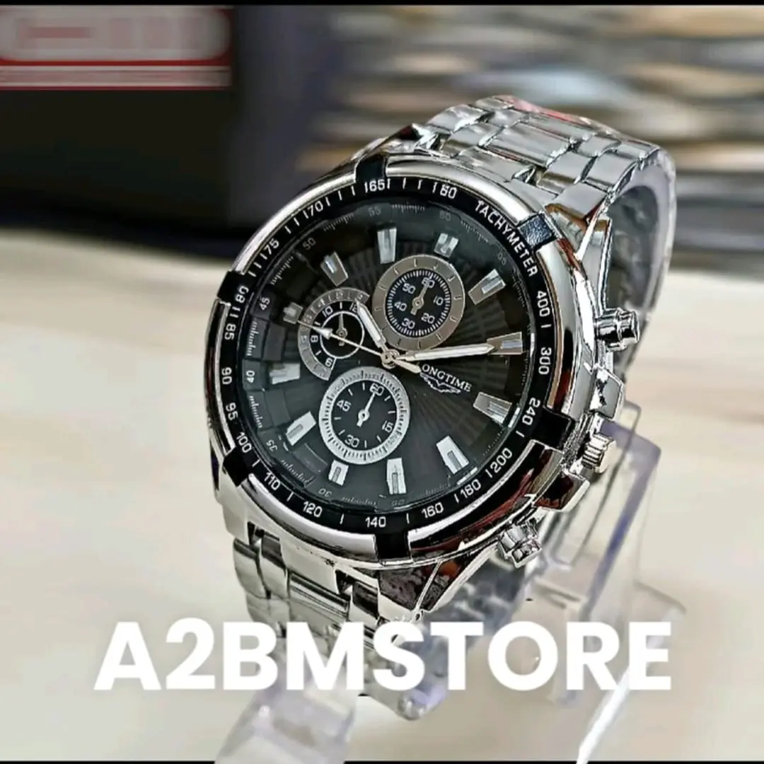 LONGTIME SILVER-HITAM TEBAL