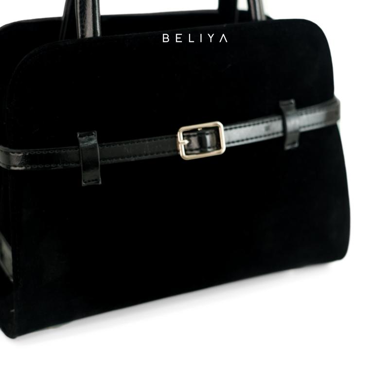 Beliya Tami HandBag Suede - Medium Size - Wanita 4