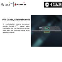 Gambar Hytera S1 S31 Slim UHF 400Mhz Analog Original Garansi 1 Tahun - WHITE dari Ucomm.ID Store Kota Administrasi Jakarta Barat 4 Tokopedia
