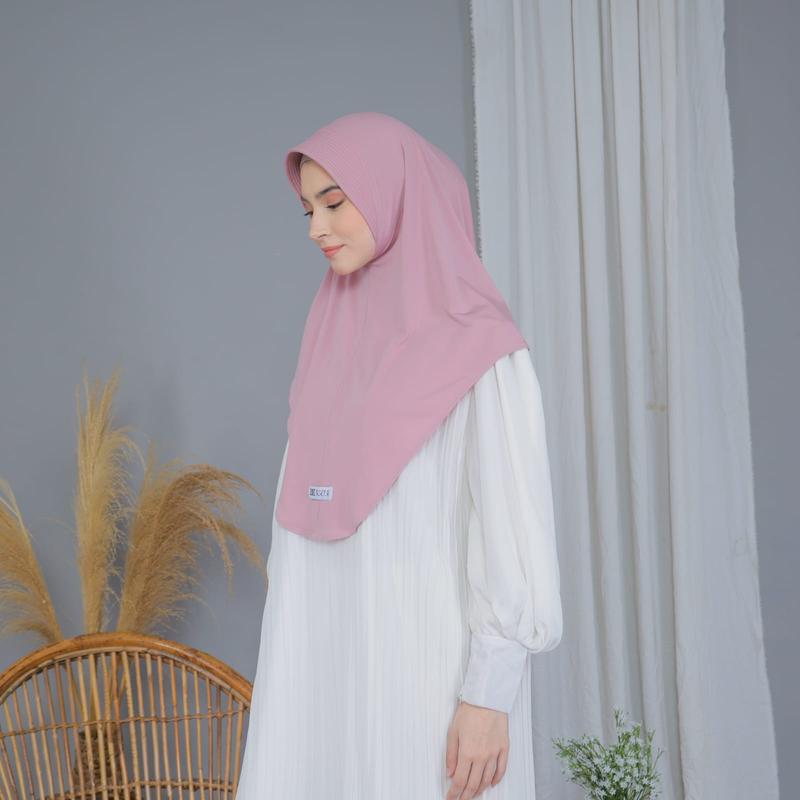 Bergo Hamidah pet jersey  korea premium size L 2