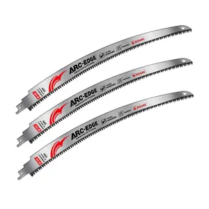 Terlaris EZARC 15 Inch Japanese Teeth Reciprocating Saw Blades 3-Pcs for Woodworking, Wood Pruning 6