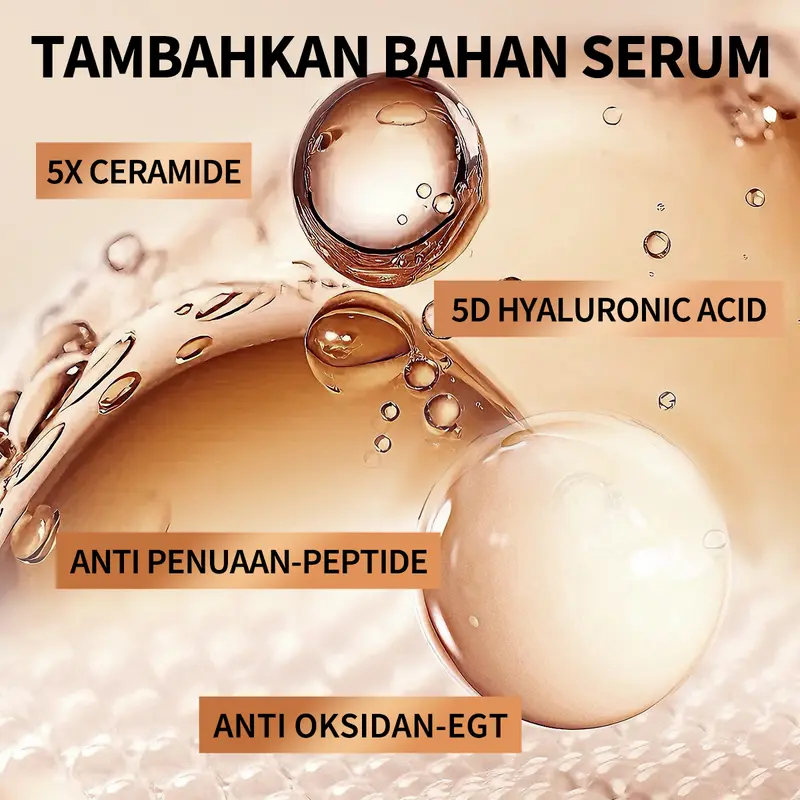 【BPOM Certification】ONLYOU PAKET ONLYOU Serum Foundation Cair Menyamar Noda+ ONLYOU Sunscreen Cream Isolation Makeup Primer 3-in-1 Tabir Surya COD【Sunscreen*1+Foundation*1+PUFF*1】 Bibir Waterproof【COD】 4