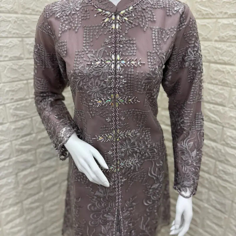 Kebaya Mazura 2 bahan tile premium 2