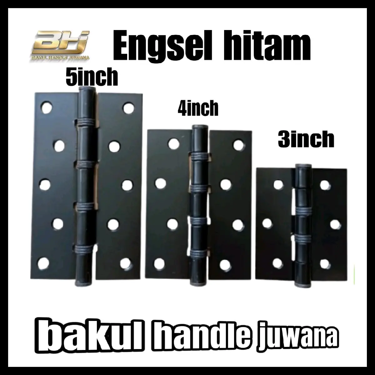 Engsel pintu hitam dop engsel pintu jendela tebal