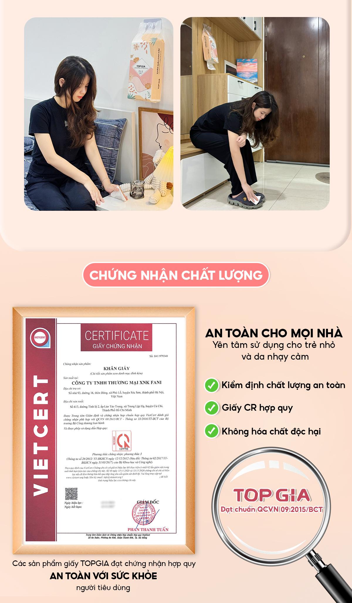 [GIẤY 4 LỚP - DÀY GẤP ĐÔI] COMBO THÙNG 6 BỊCH Khăn Giấy Rút Đáy Tiểu Hạ TOPGIA 4 Lớp Mềm Mịn, Thành Phần Bột Gỗ Tự Nhiên Thân Thiện An Toàn, Khăn Giấy Vệ Sinh 1000 tờ,4 lớp Tặng 2 móc treo tiện lợi ĐẠT QUY CHUẨN CỦA BỘ CÔNG THƯƠNG VTG86