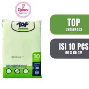 TOP Underpad Perlak Alas Ompol 60*90cm isi 10pcs