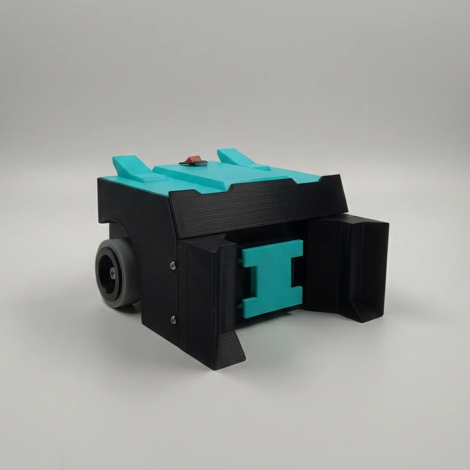 Body Robot Soccer 15x15 2WD Standard Lomba PS3 Dengan Penendang Berat 1KG - full 3D Print