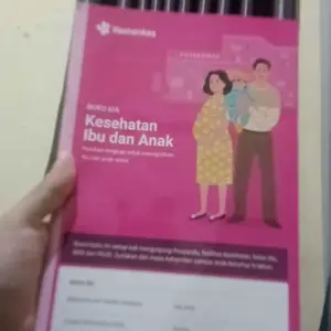 TERBARU Buku KIA 2025  + Stiker P4K Kemenkes Original