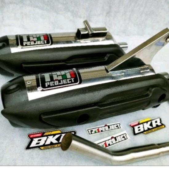 Knalpot TZM Project Stainless Vario Beat Scoopy Lexi Nmax Mio Dll 5