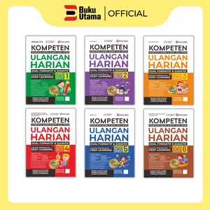 BUKU KOMPETEN ULANGAN HARIAN KURIKULUM MERDEKA DEEP LEARNING KELAS 1 SAMPAI KELAS 6 (MENCAKUP ULANGAN HARIAN, PTS, PAS) Soft Cover