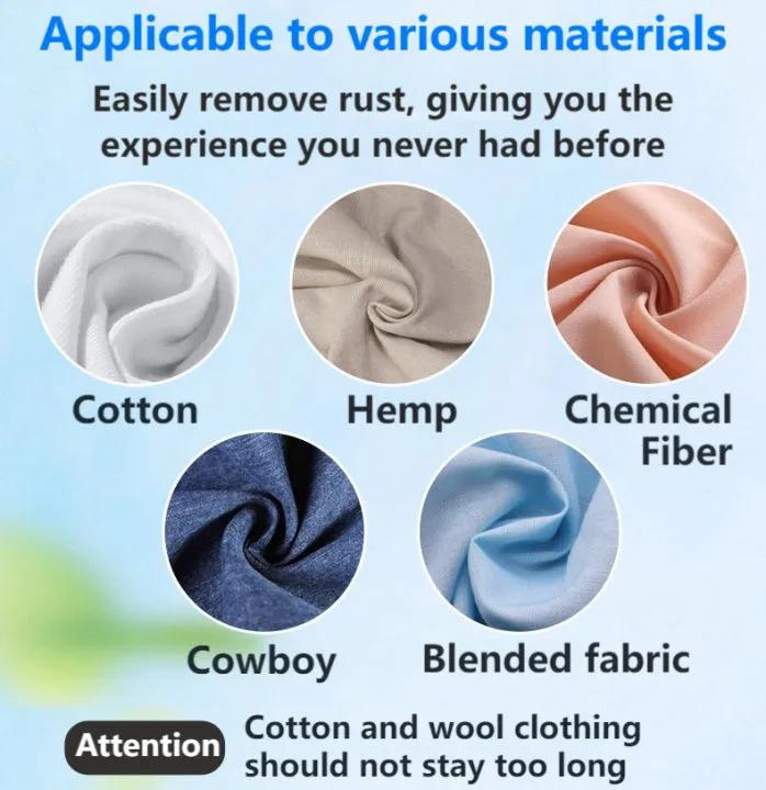 Hurry Harry Penghilang Noda Karat Tanpa Air Untuk Pakaian Lembut dan tidak merusak kain