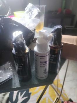 Product Review of [PAKET KOMPLIT] Minyak Kemiri bakar Shampoo & Hair Tonic Rosemary 100ml -  membantu Melebatkan, Menebalkan, Menghitamkan, Mengatasi Rontok & Ketombe, Perawatan Brewok & Jenggot vitamin rambut from M**a V**a K**🍉 0