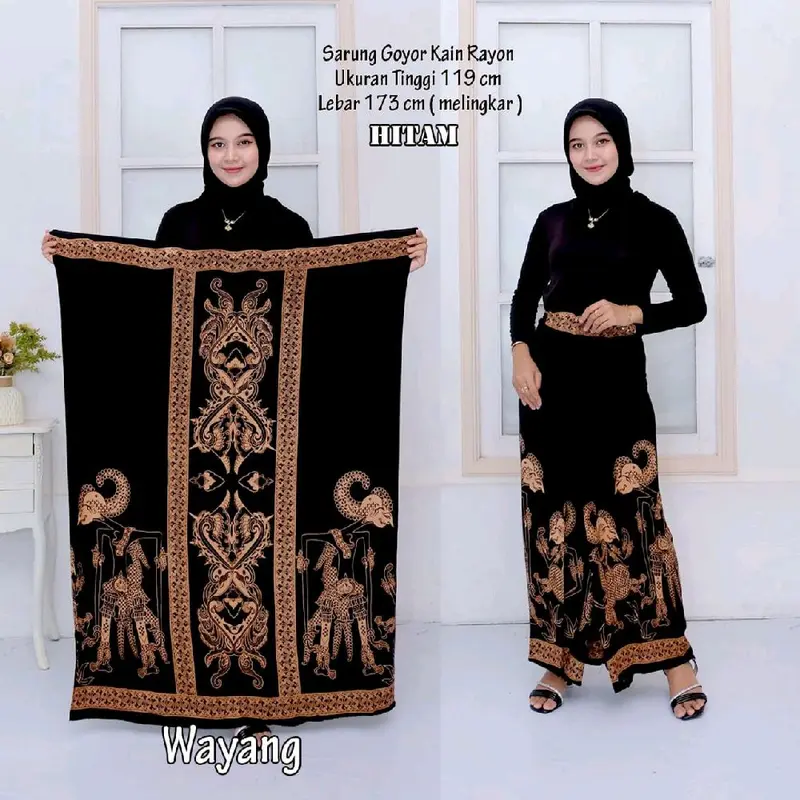 Paket 3pcs dapat 3 Sarung batik wanita sarung gloyor sarung batik santriwati bisa pilih motif/warna 5