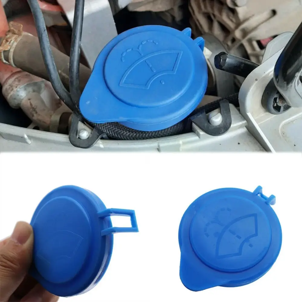 Car Auto Windshield Wiper Washer Fluid Reservoir Bottle Cap Cover For Ford Focus 2011-2015 Tank Washer Cap Car Spare Parts ABS Plastic