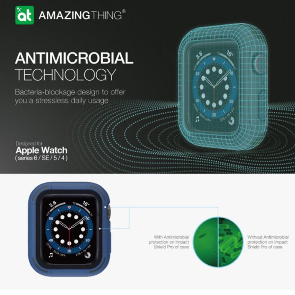 Case Apple Watch 7 45/41mm Amazingthing Marsix Full Cover Slim Casing