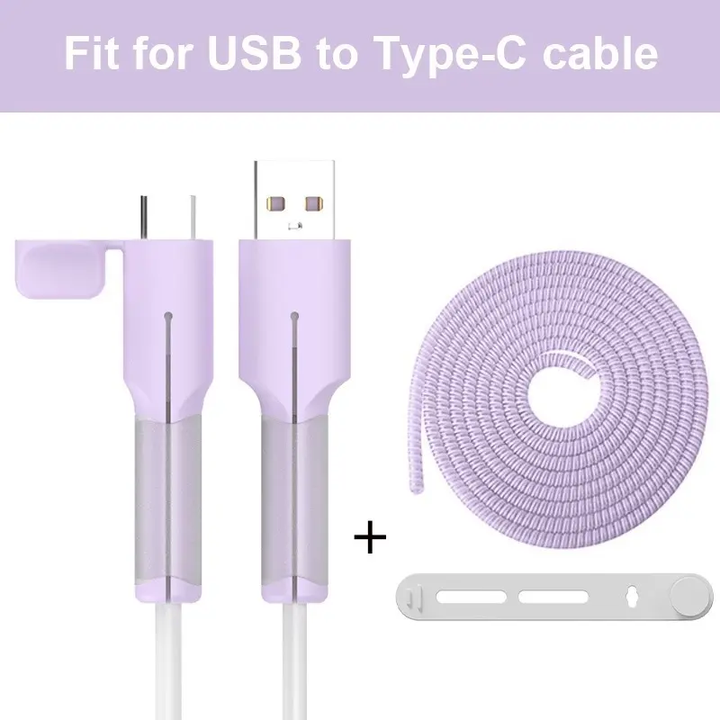USB KE TYPE-C-Ungu