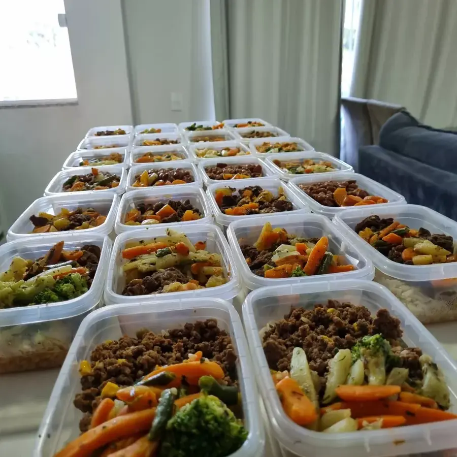 Kit 5 a 30 Marmita Potes 800ml Com Travas Laterais BPA FREE Alimentos organizadores de congelador