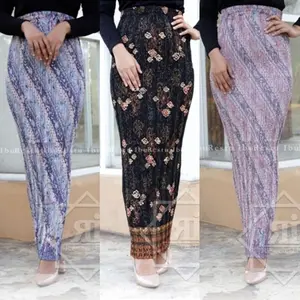 NEW Rok Plisket Batik Panjang Jumbo - Original  Rok Batik Plisket  Rok Kebaya  Rok Wisuda