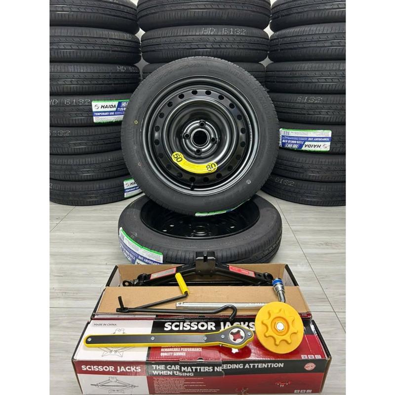 Mâm + Lốp dự phòng - lốp sơ cua cho xe điện Vinfast VF5