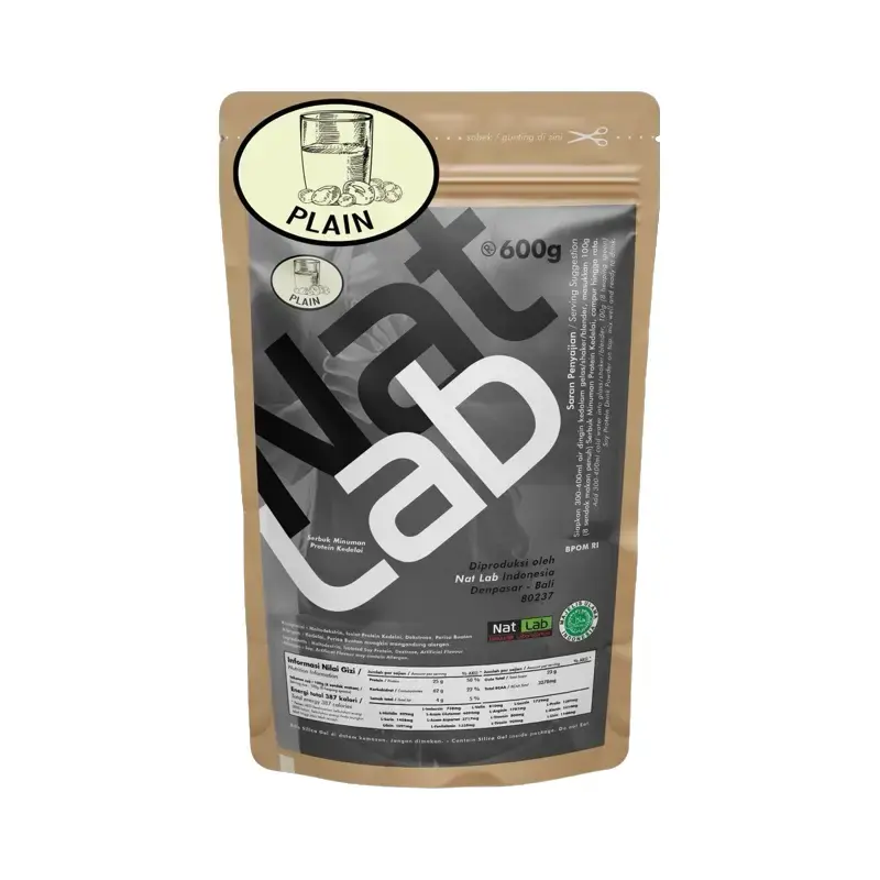 Nat Lab Nite Carbo Minuman Protein Kedelai 600g - Serbuk Minuman Protein Kedelai
