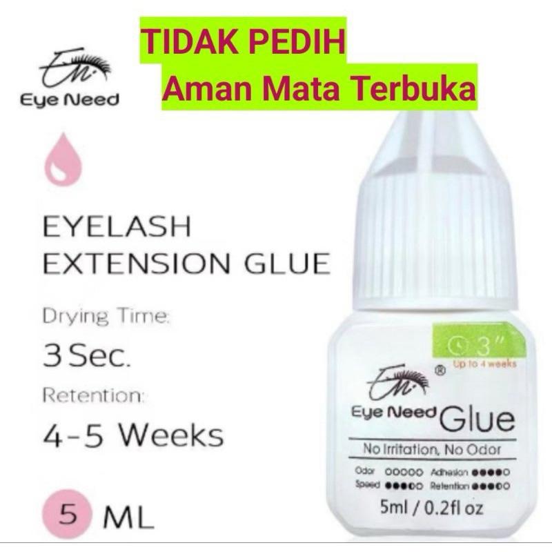 lem bulu mata palsu eyelash extension Glue funmix / lem tanam bulu mata Fast super glue 1