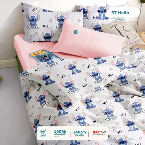 Sprei Karakter Anak Motif ST hello Ukuran 90 s/d 200 seprai bedcover Sarung Bantal