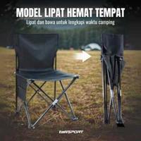 Gambar TaffSPORT Kursi Lipat Portable Memancing Camping 36 x 36 x 58 cm dari Taffware Official Store Kota Administrasi Jakarta Barat 3 Tokopedia