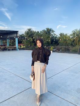 Product Review of TITIKSTORE.ID-Joy Skirt-rok flare Wanita Korean Style- Bahan semiwoll lokal_Model Panjang & Midi Bawahan Cewek Maxi from ⋆**⋆ 1