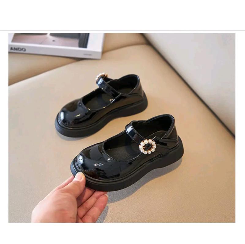 Product Introduction of Sepatu Sekolah Anak Perempuan Tali Hitam / Sepatu Flatshoes Anak Cewek Korea style 27