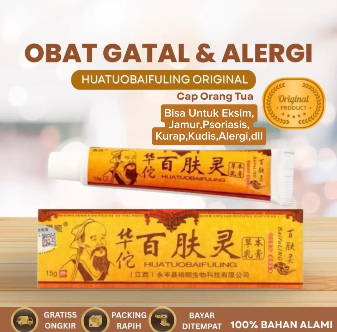 Salep Gatal Cap Orang Tua -Salep Anti Bakteri Eksim Kudis Jamur Kutu Air Psoriasis