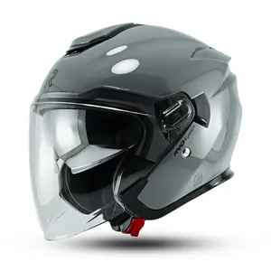 Helm Half Face Rsix Revolt X Terbaru Premium Kekinian Helm Helm Cowo Keren Double Visor SNI