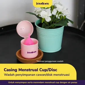 Kindkain Casing Menstrual Cup & Disc - Wadah Penyimpanan Menstrual Cup & Disc