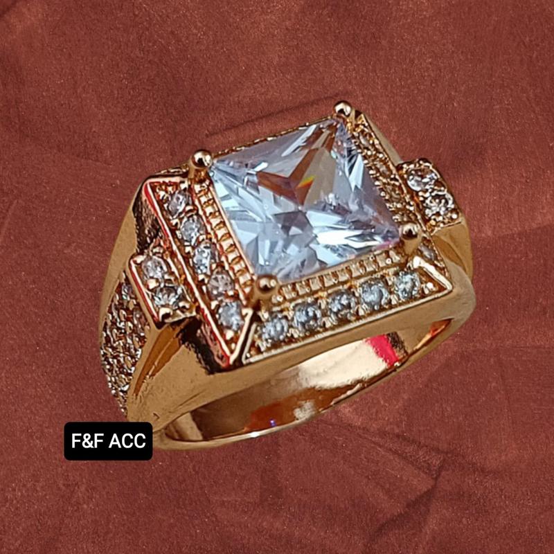 CINCIN PRIA MODEL MATA TABUR TERLARIS Aksesoris Putih 2
