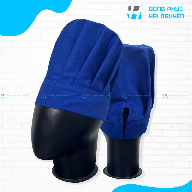 Nón bếp, nón đầu bếp, nón trùm tóc cho bếp nhà hàng freesize cho Nam Nữ 7