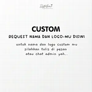 CUSTOM GANCI | PIN | STIKER | PRODUK TANPA PO LANGSUNG KIRIM
