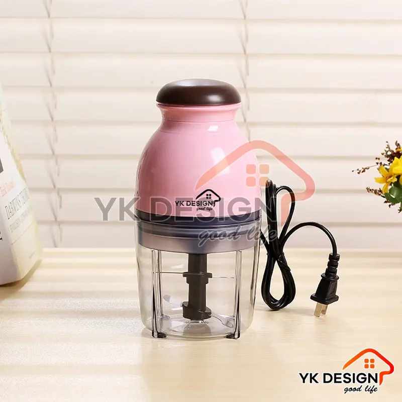 YK DESIGN YK-101 Blender / Penggiling daging sayur buah buah meat mincer chopper kapsul mini 8