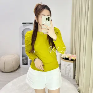 Blouse Puffy Longsleeve / Atasan Puffy Lengan Panjang Wanita 6027