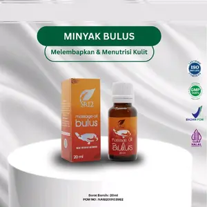 Minyak Bulus SR12 Herbal Bebas Silikon Minyak Pijat Melembutkan Mengencangkan Stretchmark Payudara Tubuh Keloid
