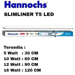 Hannochs Slimlinear T5 LED Cahaya Putih - Lampu Neon