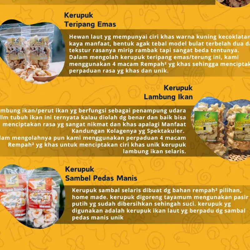 kerupuk sambel 100gram murah enak 3