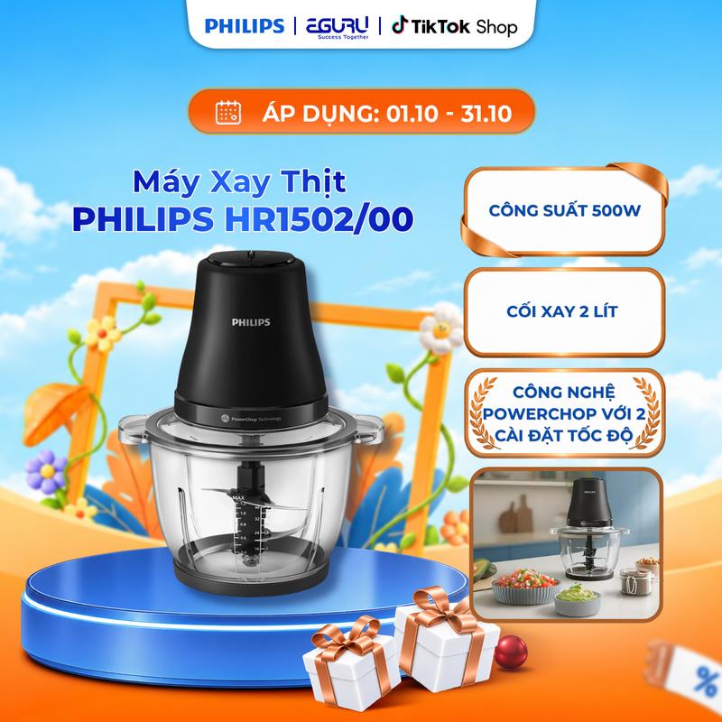 Máy Xay Thịt Philips HR1502/00 - Dung tích 2 L - 500W