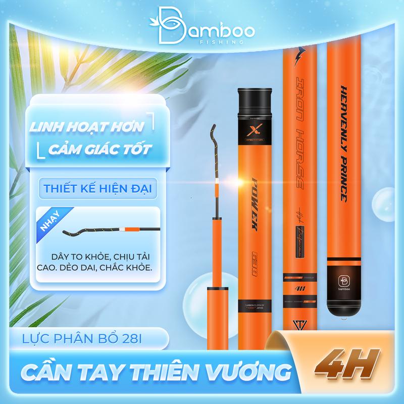 Cần Câu Tay Bamboo Thiên Vương 4H