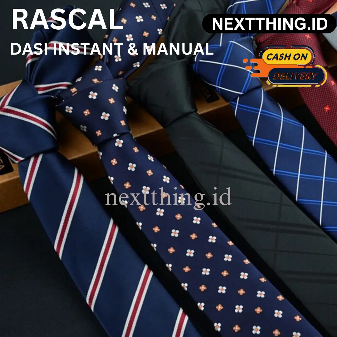 NEXTTHING.ID - RASCAL DASI MANUAL & INSTANT dasi pria dasi wanita dasi kantor dasi instant dasi manual